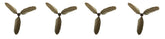 GoCat Da Purr-Peller refill closeup with soft feathers for engaging play and exercise