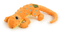 GoDog Amphibianz Gecko reinforced seams for long-lasting plush play sessions.