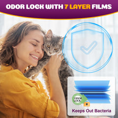 Godyoy easy-tear perforations enable quick bag changes with no hassle.