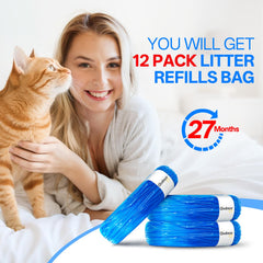 Godyoy thickened PE bags highlight 30-percent extra thickness to minimize leaks.
