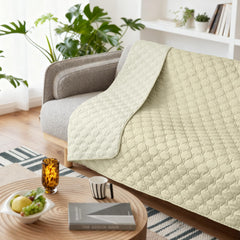 Gogobunny 68x82 inch cover fits large sofas for full coverage.