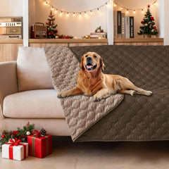 gogobunny dog bed cover double-sided waterproof fabric protects furniture from spills