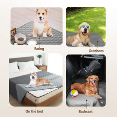 gogobunny dog bed cover for indoor and outdoor use, travel-friendly