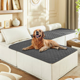 gogobunny dog bed cover waterproof outer layer protects furniture from spills