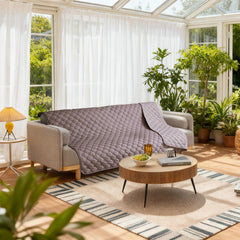 Gogobunny reversible plaid pattern back view reveals color variation.