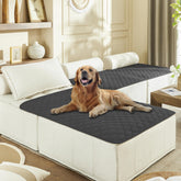 gogobunny dog blanket waterproof double-sided in action protecting sofa cushions from hair and spills