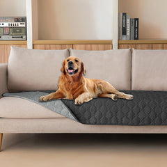gogobunny dog blanket waterproof top view protects furniture from spills