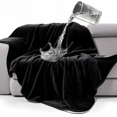 Gogobunny waterproof bed blanket shows leak-proof layer protecting mattress from spills.