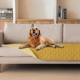 Gogobunny waterproof dog bed cover closeup shows inner membrane for double protection.