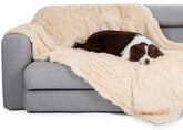 Gogobunny waterproof dog blanket shields furniture from spills and messes.