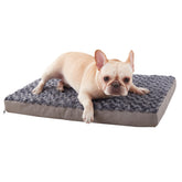 GOHOO PET orthopedic bed front view for medium dogs showing supportive foam.