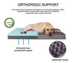 GOHOO PET cooling gel layer to help regulate dog temperature