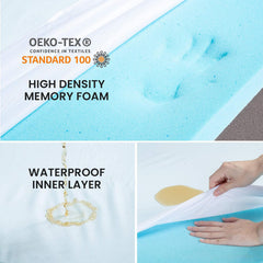GOHOO PET non-slip bottom keeps the bed stable on smooth floors