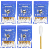 GOLD HONEY bamboo-handle close-up view highlights pet-friendly design for gentle cleaning
