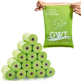 Gold Water Trading dog poop bags roll 270 count for reliable pet waste on walks.
