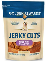 Golden Rewards jerky cuts duck pieces ideal for rewards