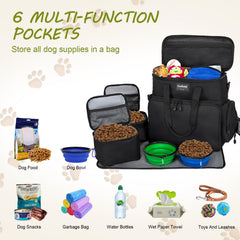 Goloni airtight food containers in travel-ready setup