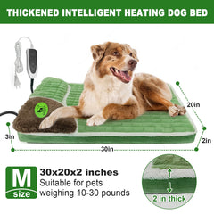 GOLOPET bed features contoured edges for head and neck support.