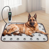 GOLOPET large dog heating pad 34x21in shown full-size for big breeds, warm and inviting.