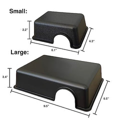 Gondola Geckos reptile hide cave large front view shows durable plastic design