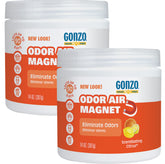 Gonzo Natural Magic odor-absorbing-gel closeup demonstrates long-lasting odor control for spaces.