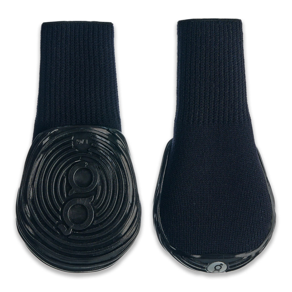 GOO EEZ Ultras dog boots front view with snug, sock-like fit for active pups