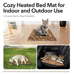GooCare pad with three temperature settings adapts to pet comfort needs.