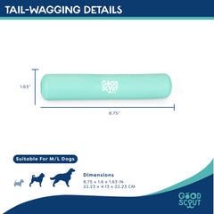 Good Scout Chew Stick interactive play scene emphasizing chewing and tugging