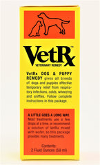 Goodwinol VetRx packaging 2oz label shown for compact veterinary remedy