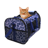 GOOPAWS soft-sided kennel carrier front view with breathable mesh for small pets