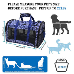 GOOPAWS soft-sided carrier side-entry shows easy loading for pets