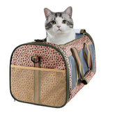 GOOPAWS soft-sided kennel front view shows breathable ventilation.