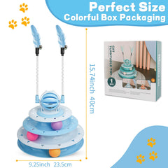Goosheep toy blue non-slip base keeps play safe and steady