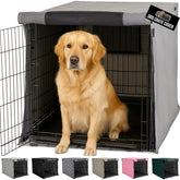 GORILLA GRIP 42-inch crate topper provides privacy for anxious dogs
