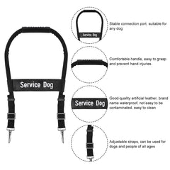 Gosknor service dog handle adjustable 30-50 cm length