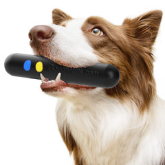 Goughnuts heavy-duty dog toy stick close-up shows durable construction for aggressive chewers.