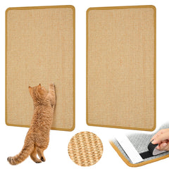 Graciadeco sisal scratching mat 23.6x15.7 inches for durable indoor cat play