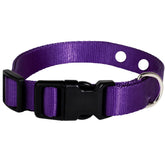Gracie To The Rescue ecollar replacement purple strap front view for easy, adjustable fit