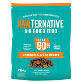 Grandma Mae's RawTernative air-dried chicken chunks are a high-protein meal base.