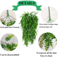 Grddaef reptile vines jungle vines 40.6 inch add climbing enrichment in terrariums.