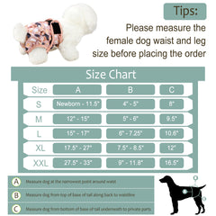Grecle dog diapers pad absorbs moisture for overnight protection.