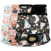 Grecle dog diapers packaging signals quality and quick setup.