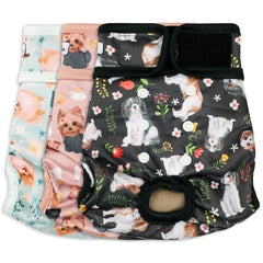 Grecle dog diapers packaging signals quality and quick setup.