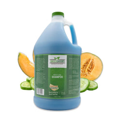 GreenGroom White Dog Shampoo bottle demonstrates gentle whitening for light coats.