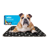 The Green Pet Shop Cool Pet Pad Medium with Mickey Minnie design delivers cooling relief after play.