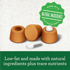 Greenies Pill Pockets low calorie dog treat option during medicine time.