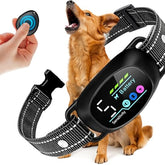GRENDS 2in1 Bark Collar remote control enables quick on-the-go corrections.