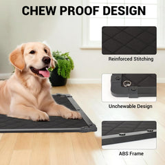 GRENTY crate pad anti-slip design keeps pad secure during activity.