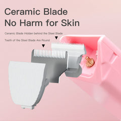 Grimgrow detachable blades arranged for easy cleaning and fast setup.