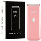 Grimgrow dog-cat clipper with detachable ceramic blades for easy cleaning and smooth trimming.
